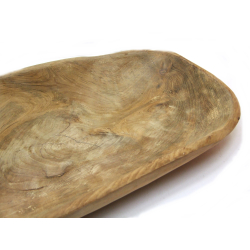 Misa z drewna tekowego Patera podłużna 78x27cm